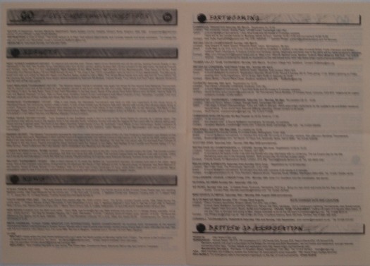 Some paper Newsletters