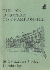 Cover of tournament booklet